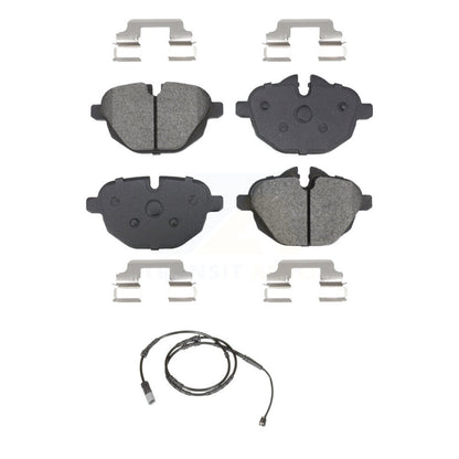 Semi-Metallic Disc Brake Pads And Wear Sensors Rear Kit For BMW X3 X4