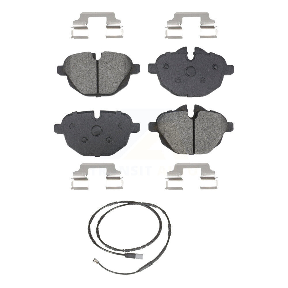 Semi-Metallic Disc Brake Pads And Wear Sensors Rear Kit For BMW Z4