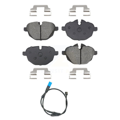 Semi-Metallic Disc Brake Pads And Wear Sensors Rear Kit For BMW X3