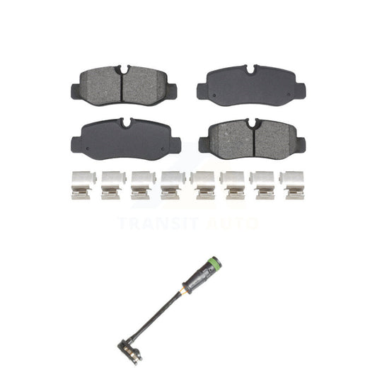 Semi-Metallic Disc Brake Pads Wear Sensor Rear Kit For Mercedes-Benz Metris 2.0L