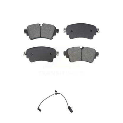 Semi-Metallic Brake Pad Wear Sensor Rear Kit For Audi A4 Quattro A5 Sportback S5