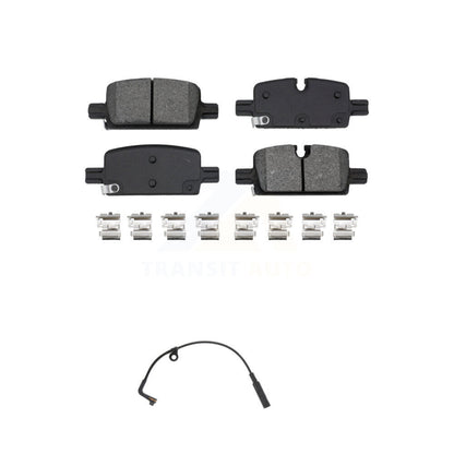Semi-Metallic Brake Pad Wear Sensor Rear Kit For GMC Chevrolet Silverado 1500 XL