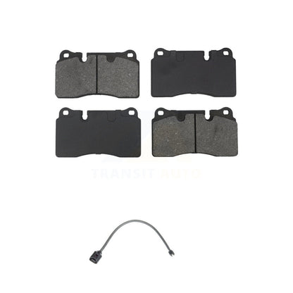 Semi-Metallic Disc Brake Pads And Wear Sensors Front Kit For Volkswagen Touareg