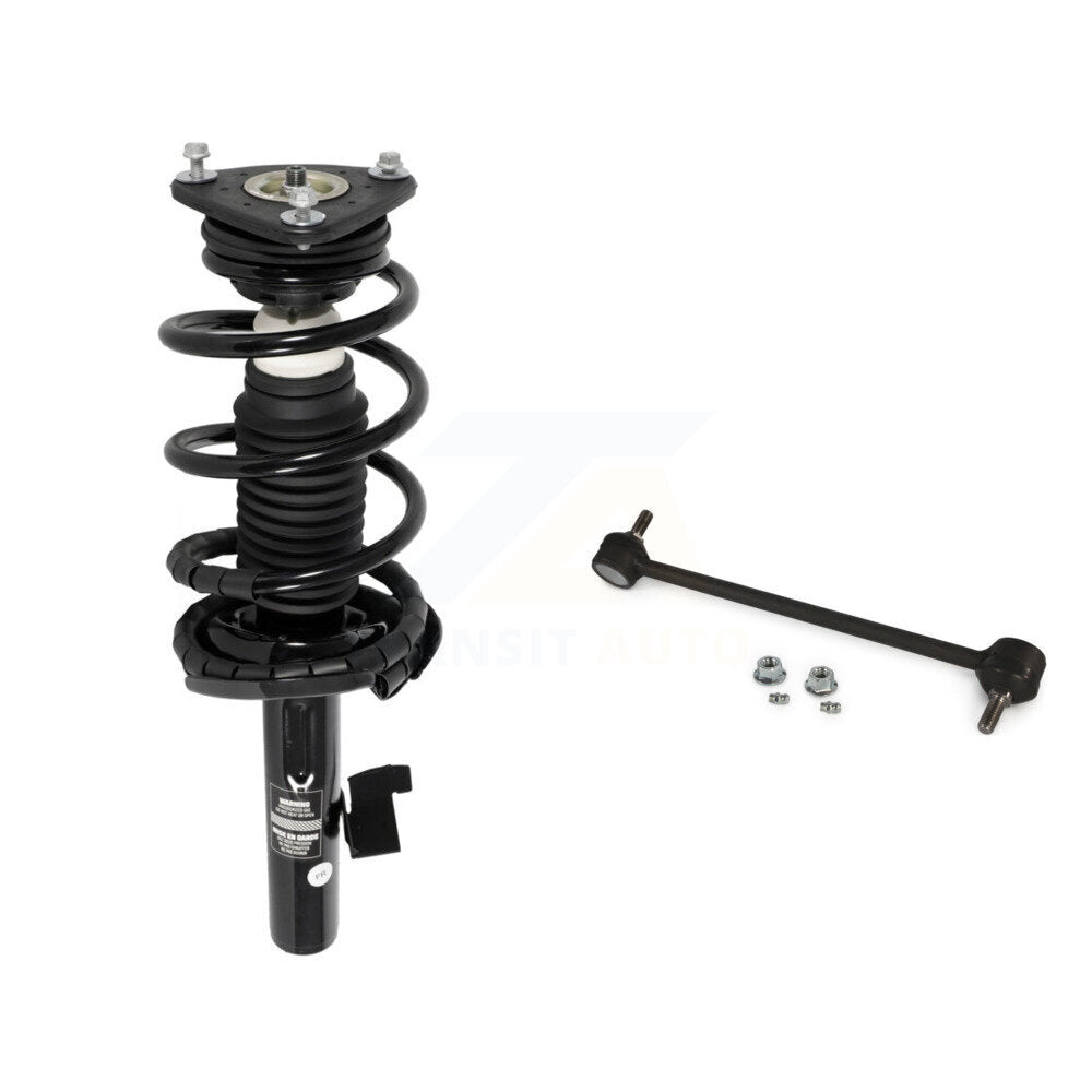 Shock Assembly And TQ Link Front Right Kit For Mazda 3 Excludes MazdaSpeed Model