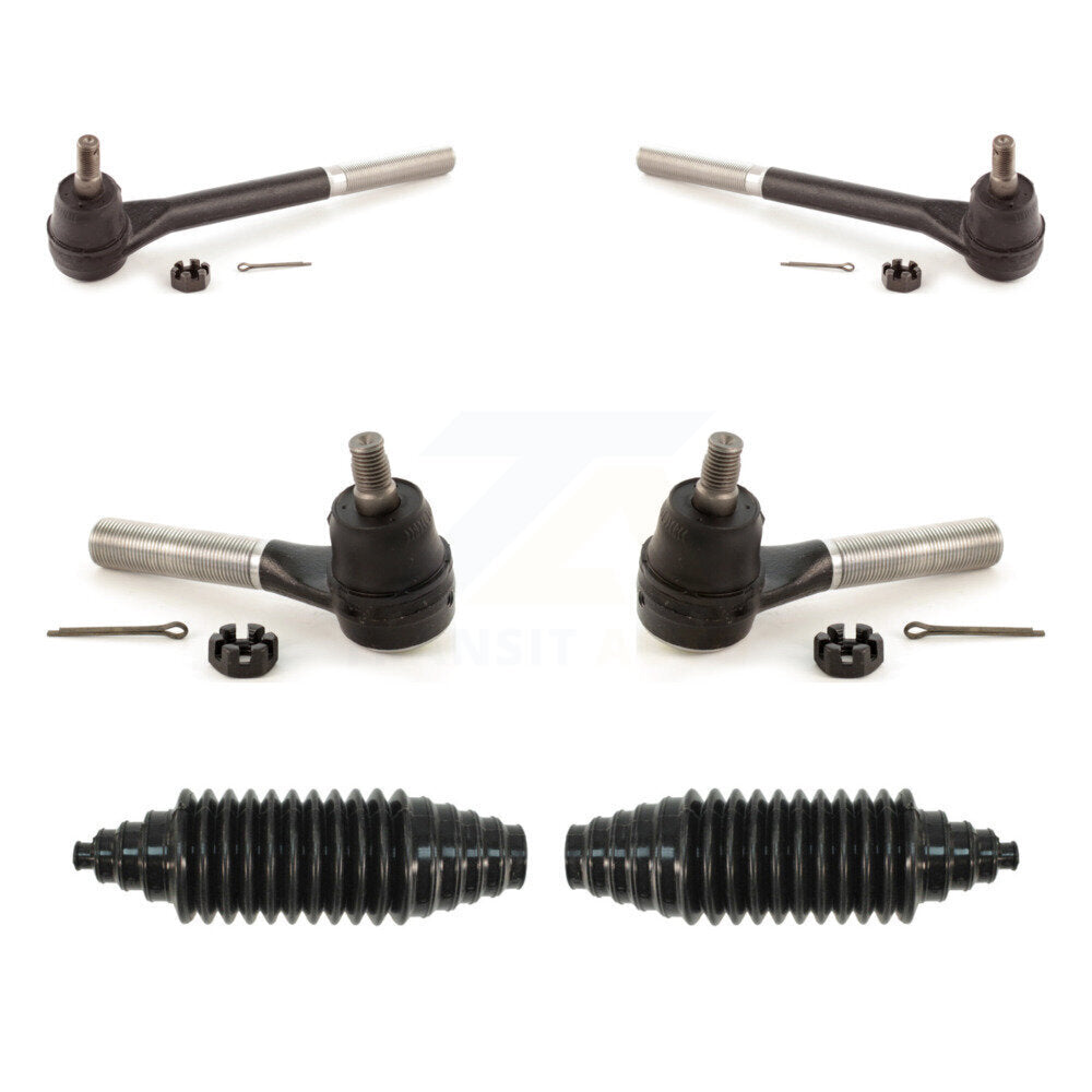 Tie Rod End & Boot Front Kit For Chevrolet GMC S10 Blazer Jimmy Sonoma S15 Isuzu