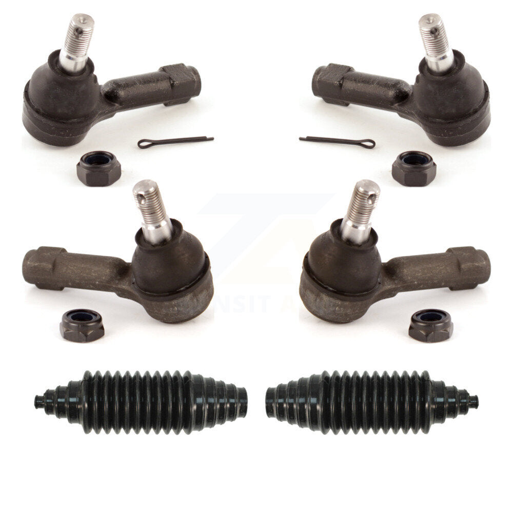 Steering Tie Rod End & Boot Front Kit For Nissan Xterra Frontier