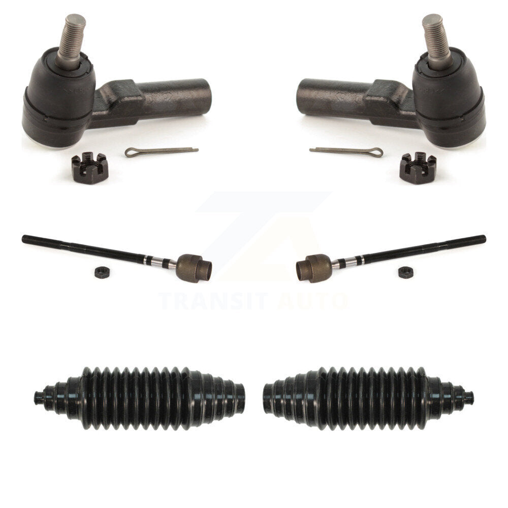 Tie Rod End & Boot Front Kit For Oldsmobile Cutlass Ciera Buick Century Lumina
