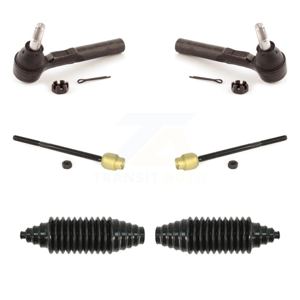 Tie Rod End & Boot Front Kit For Pontiac Grand Am Chevrolet Malibu Oldsmobile