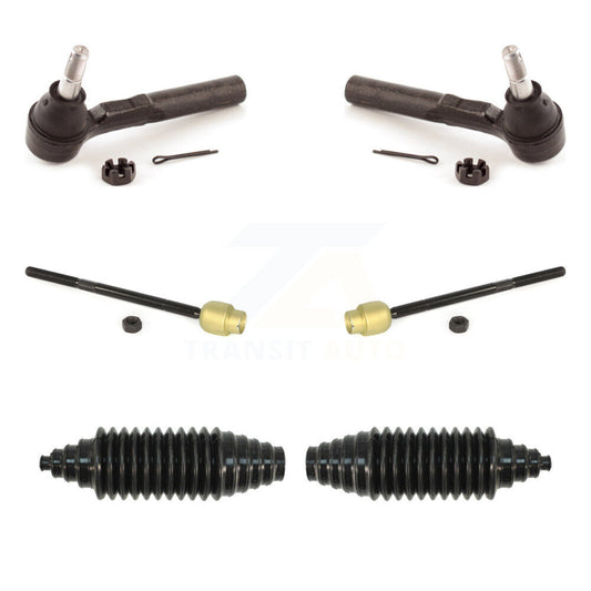 Tie Rod End & Boot Front Kit For Pontiac Grand Am Chevrolet Malibu Oldsmobile