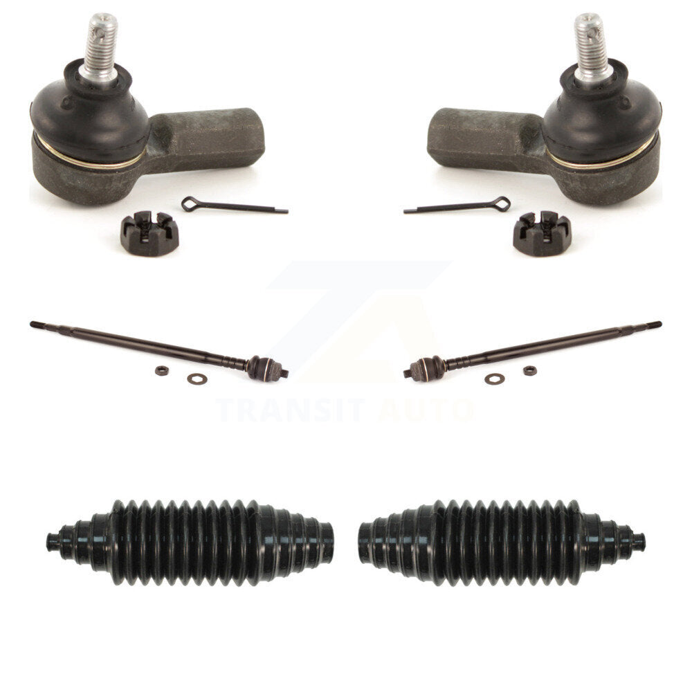 Steering Tie Rod End & Boot Front Kit For 2001-2005 Honda Civic Acura EL