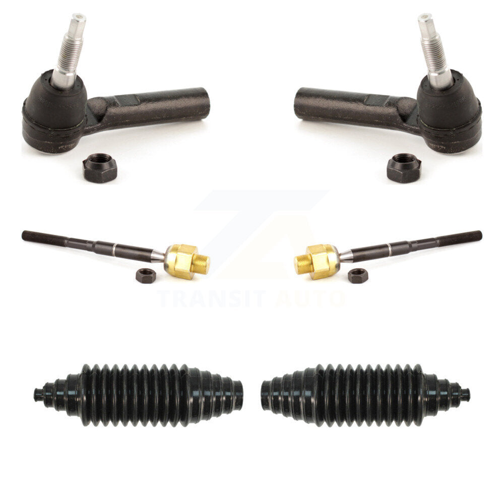 Steering Tie Rod End & Boot Front Kit For Dakota Dodge Ram Mitsubishi Raider