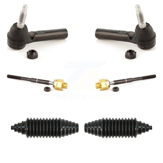 Steering Tie Rod End & Boot Front Kit For Dakota Dodge Ram Mitsubishi Raider