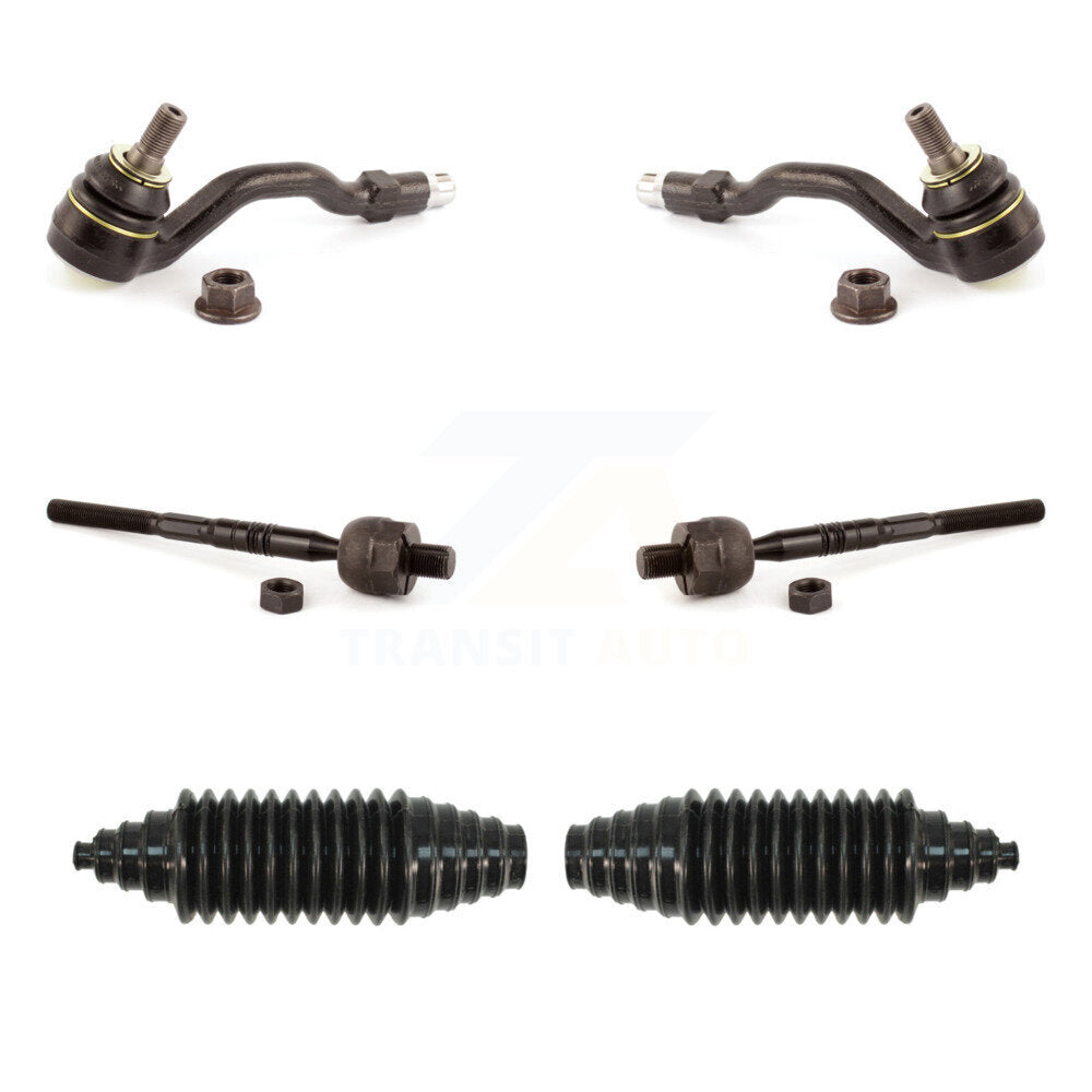 Steering Tie Rod End & Boot Front Kit For BMW X5 X3 X6