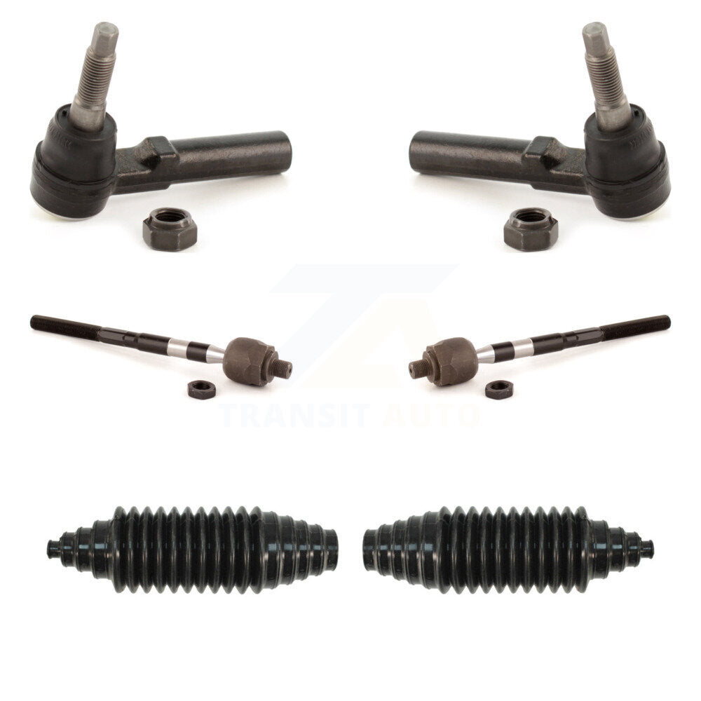 Tie Rod End & Boot Front Kit For Chevrolet Colorado GMC Canyon Isuzu i-370