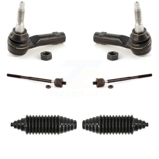 Steering Tie Rod End & Boot Front Kit For Ford F-150 Lincoln Mark LT RWD