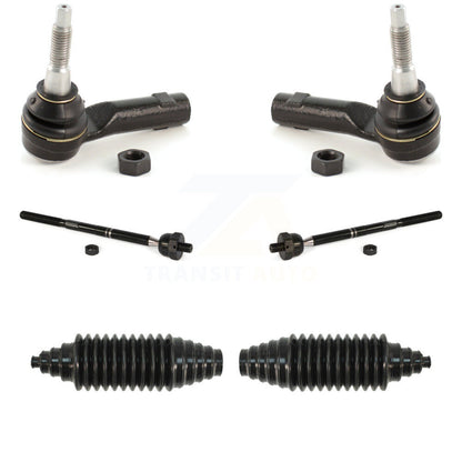 Steering Tie Rod End & Boot Front Kit For Ford F-150 Lincoln Mark LT 4WD