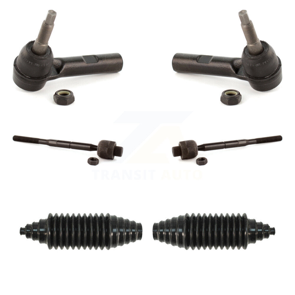 Steering Tie Rod End & Boot Front Kit For Chrysler Aspen Dodge Durango