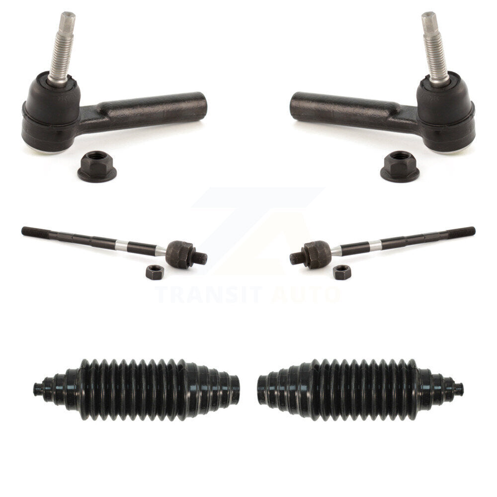 Tie Rod End & Boot Front Kit For GMC Acadia Buick Enclave Chevrolet Traverse