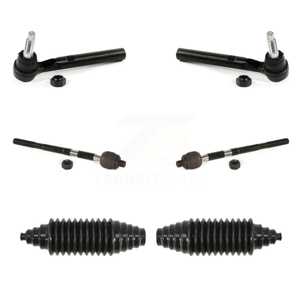Steering Tie Rod End & Boot Front Kit For Hummer H3 H3T