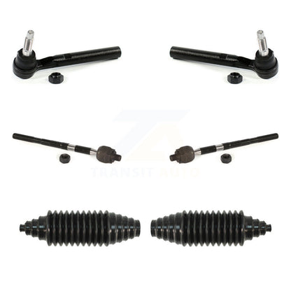 Steering Tie Rod End & Boot Front Kit For Hummer H3 H3T