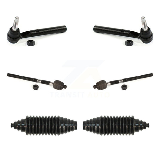 Steering Tie Rod End & Boot Front Kit For Hummer H3 H3T