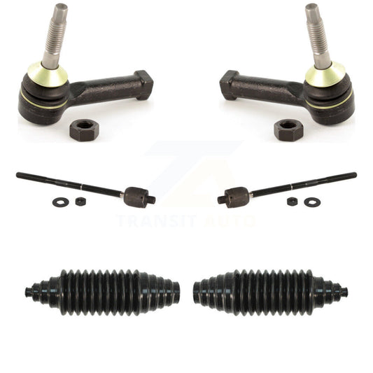 Steering Tie Rod End & Boot Front Kit For Ford Taurus Flex Lincoln MKS MKT