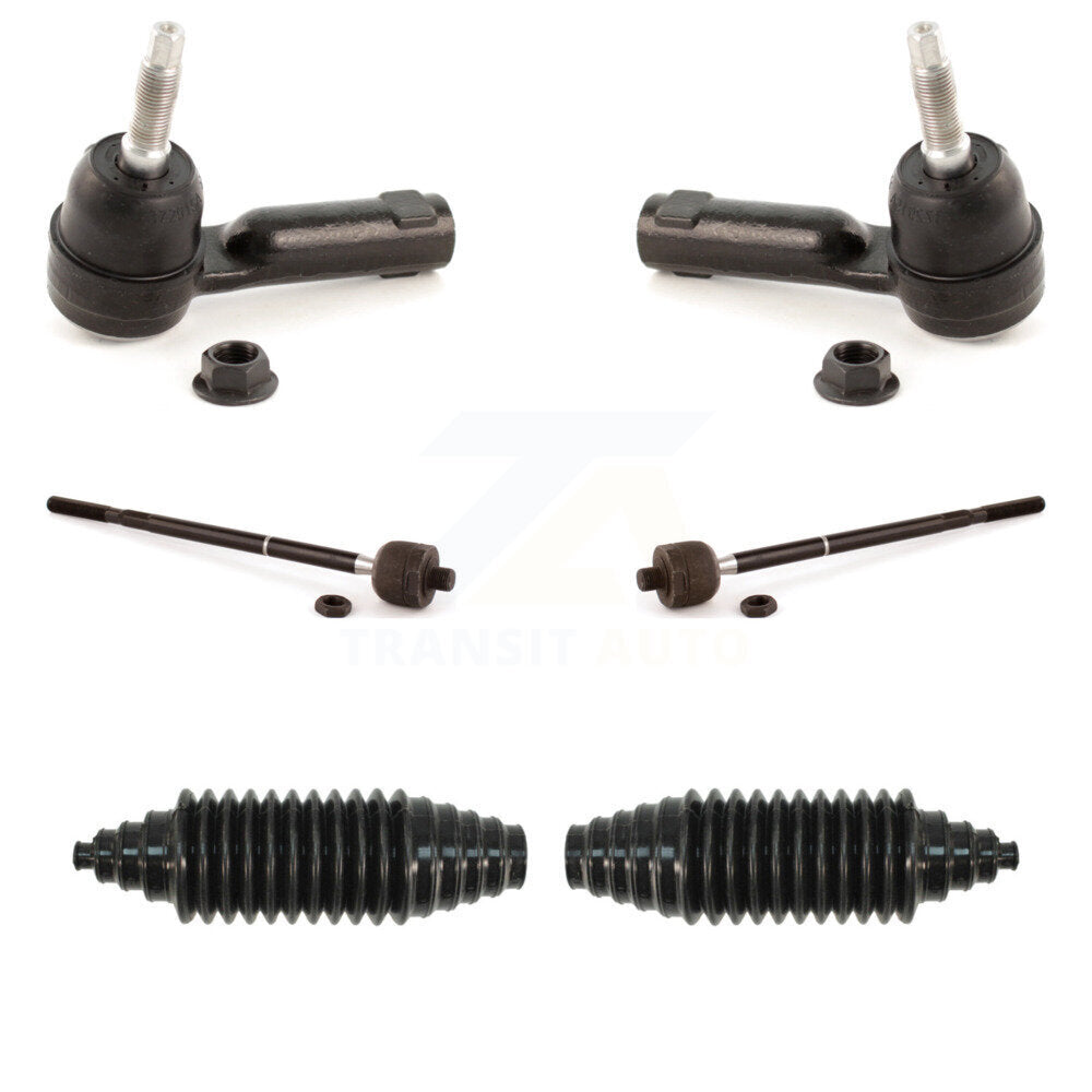 Steering Tie Rod End & Boot Front Kit For 2011-2014 Ford Mustang