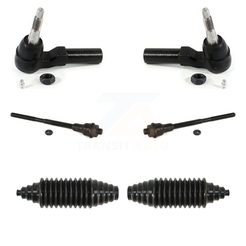 Tie Rod End & Boot Front Kit For GMC Chevrolet Sierra 2500 HD Silverado 3500