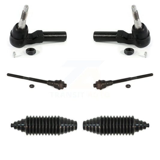 Tie Rod End & Boot Front Kit For GMC Chevrolet Sierra 2500 HD Silverado 3500
