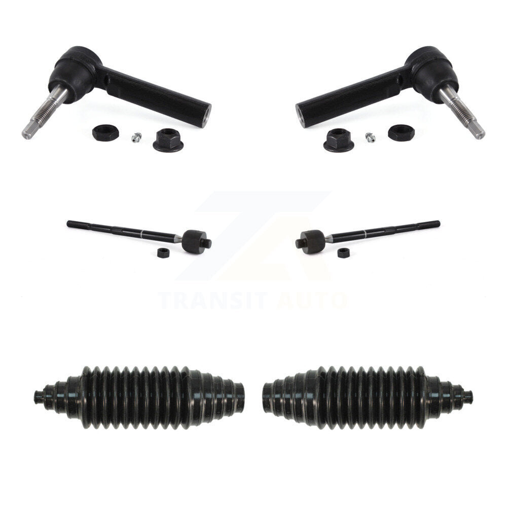 Tie Rod End & Boot Front Kit For GMC Chevrolet Sierra 1500 Silverado Tahoe Yukon