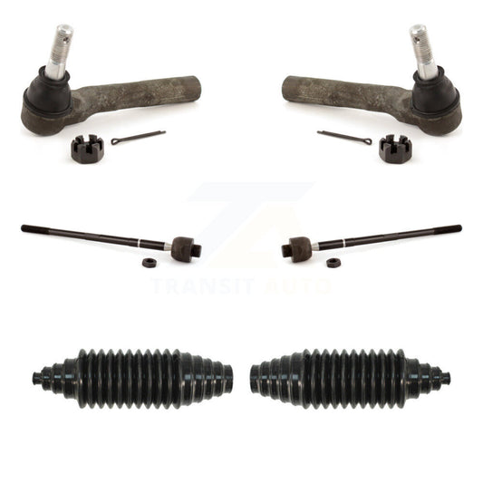 Steering Tie Rod End & Boot Front Kit For Chevrolet Express 1500 GMC Savana 2500