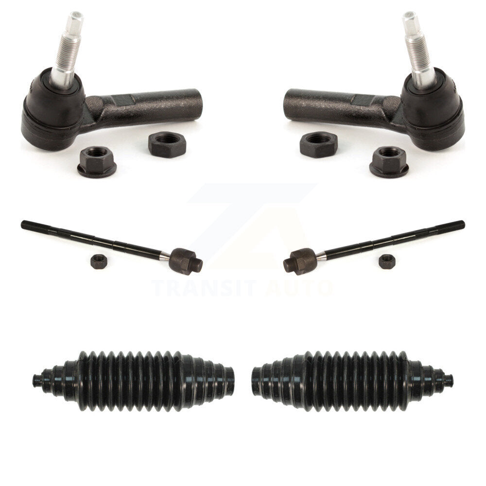 Steering Tie Rod End & Boot Front Kit For Dodge Ram 3500 2500 1500