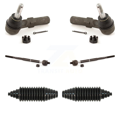 Steering Tie Rod End & Boot Front Kit For Chevrolet Equinox Pontiac Torrent