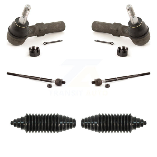Steering Tie Rod End & Boot Front Kit For Chevrolet Equinox Pontiac Torrent