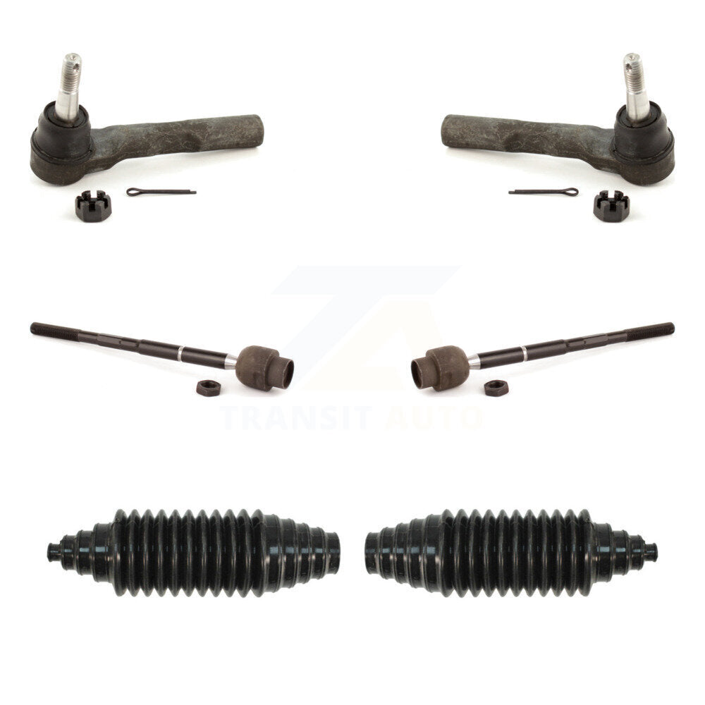 Tie Rod End & Boot Front Kit For Chevrolet Malibu Pontiac G6 Saturn Aura