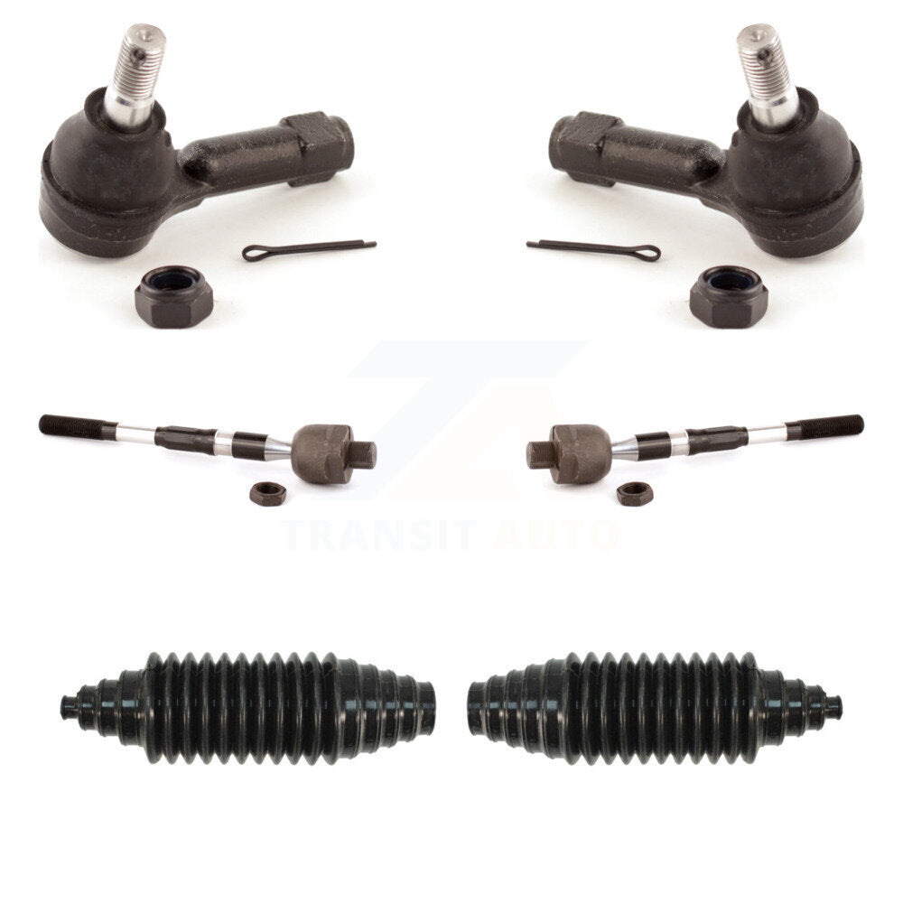 Steering Tie Rod End & Boot Front Kit For Nissan Pathfinder Armada