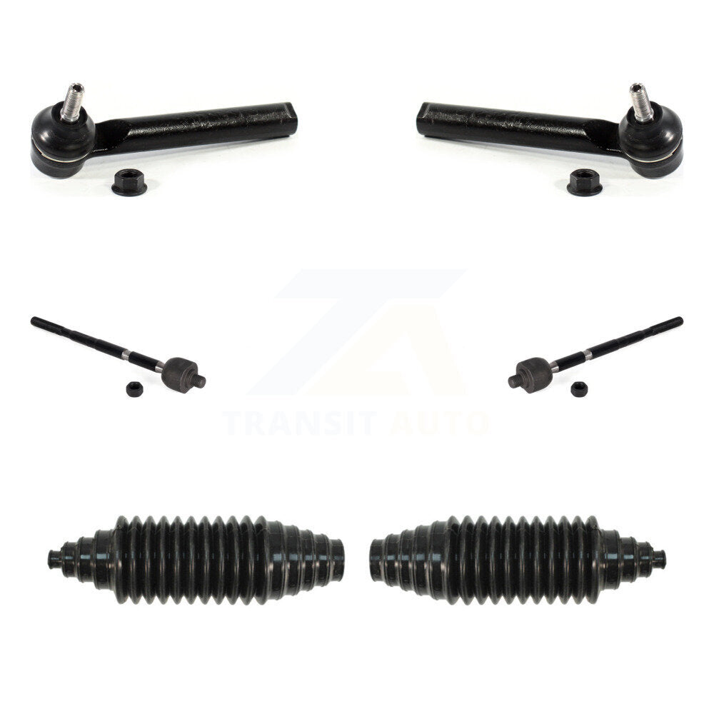 Steering Tie Rod End & Boot Front Kit For 2012-2019 Fiat 500