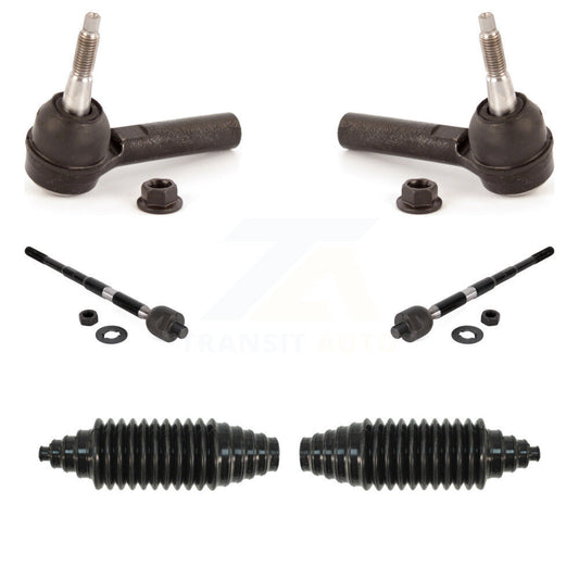 Steering Tie Rod End & Boot Front Kit For Chevrolet Equinox GMC Terrain