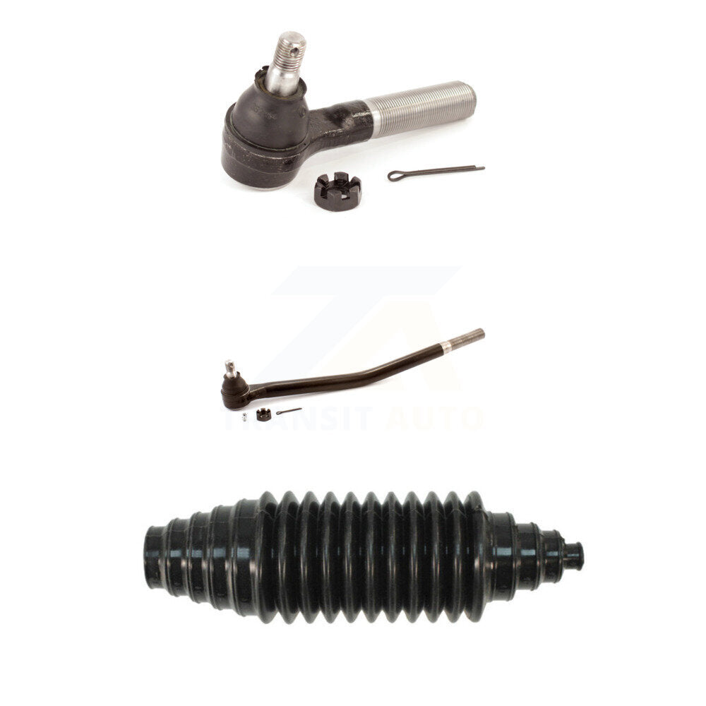 Tie Rod End & Boot Front Left Kit For Ford E-350 Super Duty Econoline E-250 Club