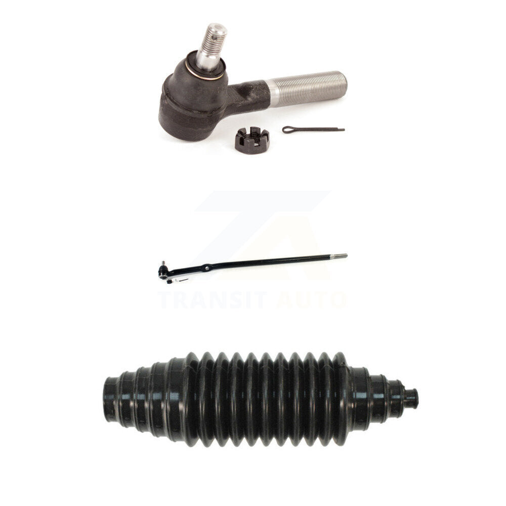 Steering Tie Rod End & Boot Front Right Kit For Ford E-150 Econoline Club Wagon