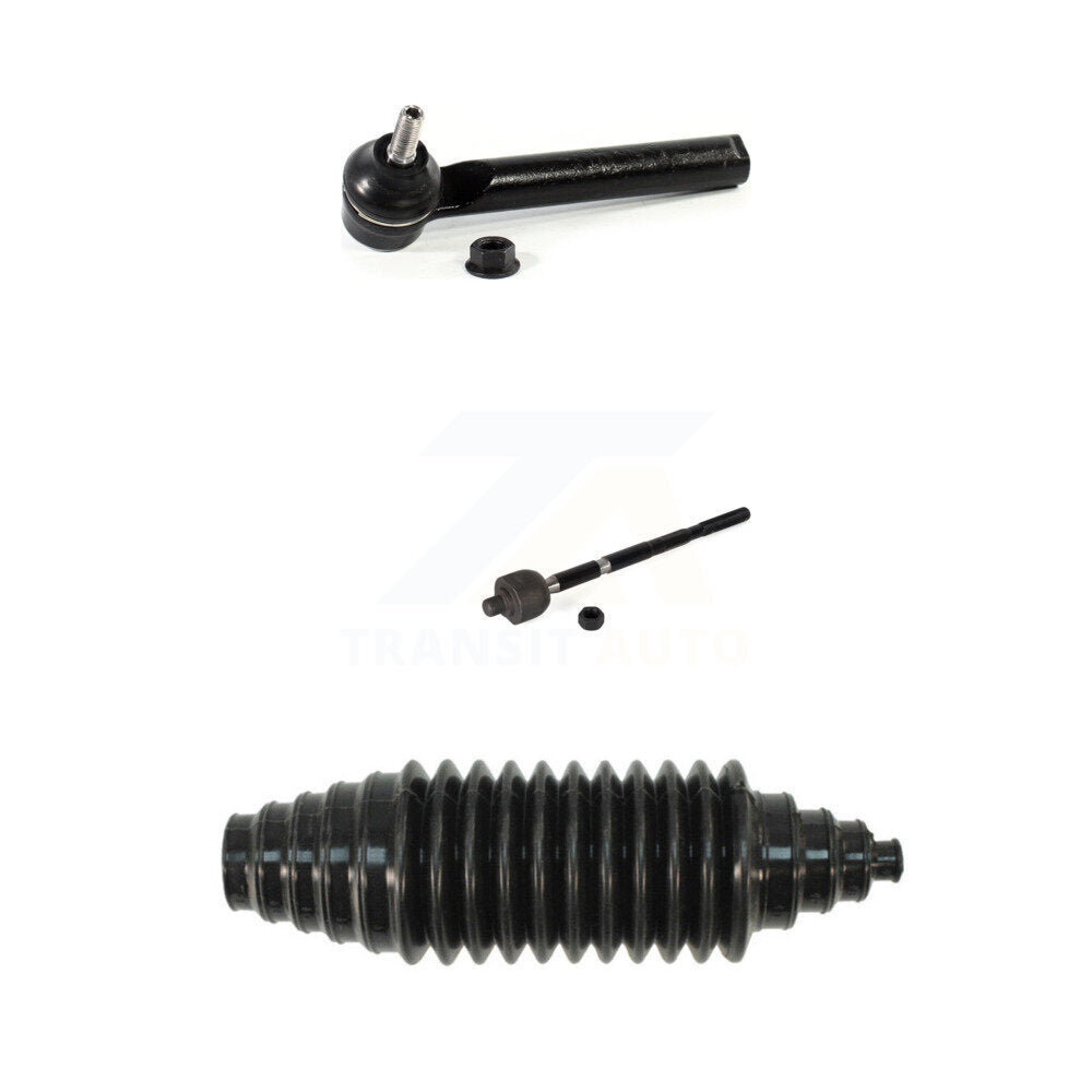 Left or Right Steering Tie Rod End & Boot Front Kit For 2012-2019 Fiat 500