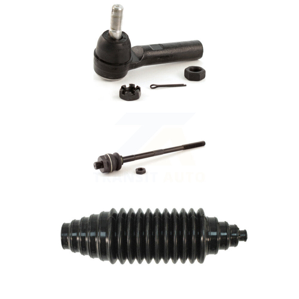 Left or Right Tie Rod End & Boot Front Kit For Chevrolet GMC Sierra 2500 HD 3500