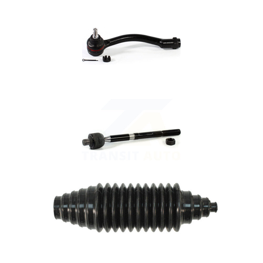 Steering Tie Rod End & Boot Front Left Kit For Kia Forte Forte5 Koup