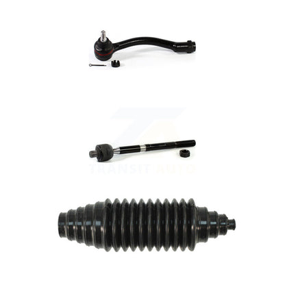 Steering Tie Rod End & Boot Front Left Kit For Kia Forte Forte5 Koup