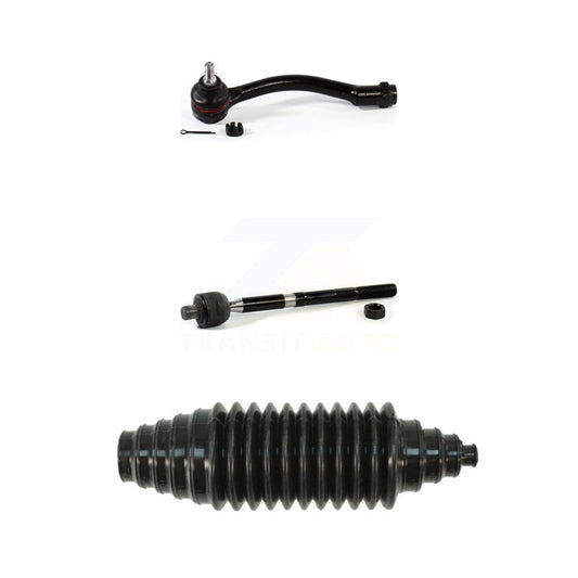 Steering Tie Rod End & Boot Front Left Kit For Kia Forte Forte5 Koup