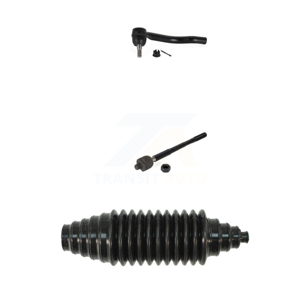 Tie Rod End & Boot Front Left Kit For Nissan Pathfinder INFINITI QX60 JX35
