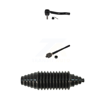 Tie Rod End & Boot Front Left Kit For Nissan Pathfinder INFINITI QX60 JX35