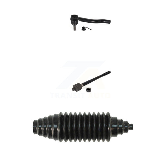 Tie Rod End & Boot Front Left Kit For Nissan Pathfinder INFINITI QX60 JX35
