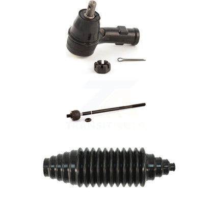 Tie Rod End & Boot Front Left Kit For 09-11 Ford Focus With Fixed Ratio Steering