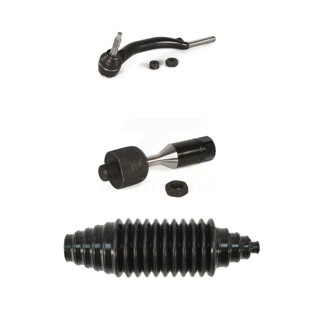 Tie Rod End & Boot Front Left Kit For GMC Envoy Chevrolet Trailblazer Oldsmobile